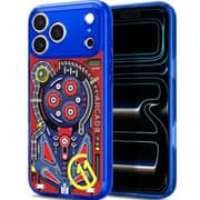 Spigen C11 Series Arcade Edition Mag Fit Case Blue iPhone 17 Pro Max - ACS11342