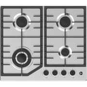 Hoover Built-in 4 Burners Gas Hob 60cm Stainless Steel - HGH-W64G-SBI