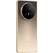 هونر ماجيك V5 (512 جيجابايت، 16 جيجابايت) ثنائي الشريحة يدعم 5G لون ذهبي مع مكبر صوت وساعة واتش 4 وكَفر V5 وقلم ماجيك
