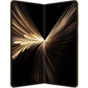 هونر ماجيك V5 (512 جيجابايت، 16 جيجابايت) ثنائي الشريحة يدعم 5G لون ذهبي مع مكبر صوت وساعة واتش 4 وكَفر V5 وقلم ماجيك