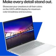 HP OmniBook 3 (2025) Laptop - AMD Ryzen 5-40 / 16inch WUXGA / 256GB SSD / 16GB RAM / Shared AMD Radeon 610M Graphics / Windows 11 Home / English Keyboard / Glacier Silver / International Version - [90NB15F1-M00BR0]