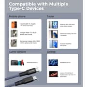 Choetech USB-C to USB-C Magnet Cable 1.8m Blue - XCC-1081