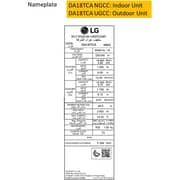 LG Inverter Split Air Conditioner 1.5 Ton - DA18TCA