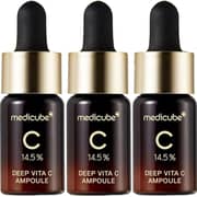 Medicube Deep Vitamin C Ampoule Serum Black/Gold Pack of 3
