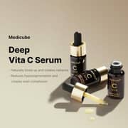 Medicube Deep Vitamin C Ampoule Serum Black/Gold Pack of 3