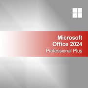 Microsoft Office Professional Plus 2024 Grey/Red