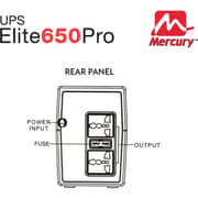 Mercury Elite 650Pro UPS 390W