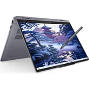 Lenovo IdeaPad 5 14IAL10 2-in-1 Convertible (2026) Laptop - 2nd Series / Intel Core Ultra 7-255H / 14inch WUXGA / 512GB SSD / 16GB RAM / Shared Intel ARC 140T / Windows 11 Home / English & Arabic Keyboard / Luna Grey / Middle East Version - [83KR006DAD]