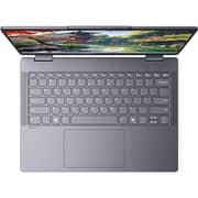 Lenovo IdeaPad 5 14IAL10 2-in-1 Convertible (2026) Laptop - 2nd Series / Intel Core Ultra 7-255H / 14inch WUXGA / 512GB SSD / 16GB RAM / Shared Intel ARC 140T / Windows 11 Home / English & Arabic Keyboard / Luna Grey / Middle East Version - [83KR006DAD]