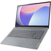 Lenovo IdeaPad Slim 3 15IRU8 (2026) Laptop - 13th Gen / Intel Core i3-1315U / 15.6inch FHD / 512GB SSD / 8GB RAM / Shared Intel UHD Graphics / Windows 11 Home / English & Arabic Keyboard / Arctic Grey / Middle East Version - [82X700LJAD]
