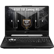 Asus TUF A15 Gaming (2026) Laptop - AMD Ryzen 7-8845H / 15.6inch FHD / 512GB SSD / 8GB RAM / 4GB NVIDIA GeForce RTX 3050 Laptop GPU / Windows 11 Home / English & Arabic Keyboard / Graphite Black / Middle East Version - [FA506NCG-HN347W]
