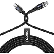 Cardoo Durable USB-C to USB-C Cable 2m Black - CGLCTC04