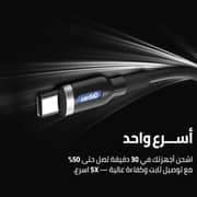 Cardoo Durable USB-C to USB-C Cable 2m Black - CGLCTC04