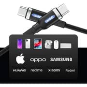 Cardoo Durable USB-C to USB-C Cable 1.2m Black - CGLCTC03