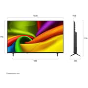 LG 55inch NU84 Nano 4k UHD AI Smart Television (2026 M0del) - 55NU840B6LA-AMAE