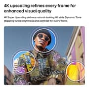 تلفزيون إل جي QNED72 الذكي بشاشة Mini LED دقة 4K مقاس 55 بوصة، يدعم الذكاء الاصطناعي (موديل 2026) 55QNED72B6T-AMAE
