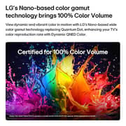 LG 65inch QNED72 Mini LED 4K AI Smart Television (2026 Model) - 65QNED72B6T-AMAE