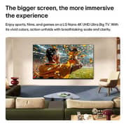 LG 75inch NU84 Nano 4k UHD AI Smart Television (2026 M0del) - 75NU840B6LA-AMAE