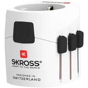 Skross Pro Light Travel Adaptor White - EKD2229
