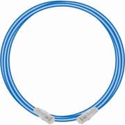 D-Link Cat6 UTP 24 AWG PVC Round Patch Cord Ethernet Cable 1m Blue - NCB-C6UBLUR1-1