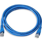 D-Link Cat6 UTP 24 AWG PVC Round Patch Cord Ethernet Cable 3m Blue - NCB-C6UBLUR1-3