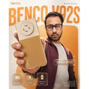 Benco V92s 4G 128GB 4+4GB RAM Sahara Gold Dual Sim Smartphone Middle East Version