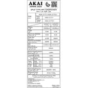 Akai Split Air Conditioner 2.5 Ton - ASA-31TI1