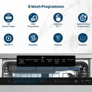 Beko Dishwasher 15 Place Settings, 8 Programs, 3 Racks, A+++ Energy Rating,‎ BDEN38523XP - (Inox)