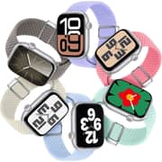 Dux Ducis Mixture Ultra Series Nylon Woven Apple Watch Strap Grey