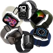 Dux Ducis Mixture Ultra Series Nylon Woven Apple Watch Strap Grey