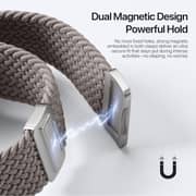 Dux Ducis Mixture Ultra Series Nylon Woven Apple Watch Strap Grey