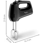 Moulinex Quick Mix Hand Mixer - HM3108B1