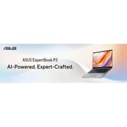 Asus ExpertBook P3 (2026) Notebook - AMD Ryzen AI 7 350 Processor / 14inch WUXGA / 512GB SSD / 32GB / Shared AMD Radeon 860M Graphics / Windows 11 Home / English & Arabic Keyboard / Misty Grey / Middle East version - [PM3406CKA-LY0256X]