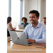 Glassology Defense Shield Case With Screen Protector Clear MacBook Neo 13