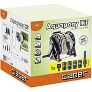 Claber Aqua Pony Kit Stand with Water Hose Reel - JE88840000