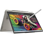 Lenovo Yoga 7 14AKP10 2-in-1 Convertible (2026) Copilot+ PC - AMD Ryzen AI 7-350 / 14inch WUXGA / 1TB SSD / 16GB RAM / Shared AMD Radeon 860M Graphics / Windows 11 Home / English & Arabic Keyboard / Seashell / Middle East Version - [83JR0095AX]