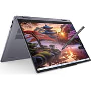 Lenovo IdeaPad 5 14AKP10 2-in-1 Convertible (2026) Copilot+ PC - AMD Ryzen AI 7-350 / 14inch WUXGA / 1TB SSD / 24GB RAM / Shared AMD Radeon 860M Graphics / Windows 11 Home / English & Arabic Keyboard / Luna Grey / Middle East Version - [83KT0058AX]