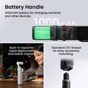 Insta360 Luna Ultra Cosmic Black Gimbal Action Camera Creator Bundle - INST-CINSABTA-LUNA