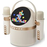 Philips Portable Bluetooth Speaker With 2 Handy Karaoke Microphones White - TAS2509WT/00