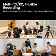 Insta360 Mic Pro With 2X Transmitter and 1X Receiver Graphite Black - INST-MICPRO01