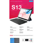 Bestrio S13 Tablet - WiFi+5G 512GB 12GB RAM 10.1inch Blue