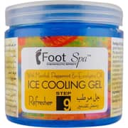 Foot Spa Menthol Peppermint & Eucalyptus Oil 473 ml Ice Cooling FootGel