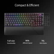 Asus ROG Strix Scope II 96 Wireless Gaming Keyboard Black - WL/NXSM/CA/PBT