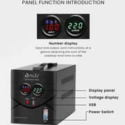 NCTS Qstrom Pro QPR5000VA/AVR Stabilizer 5000W - QPR500400M