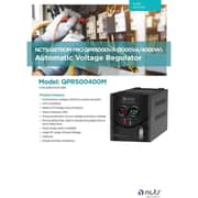 NCTS Qstrom Pro QPR5000VA/AVR Stabilizer 5000W - QPR500400M