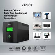NCTS Qstrom 2500VA Series Line Interactive UPS 900W