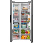 Toshiba Side by Side Refrigerator 596L Starry Silver - GR-RS775WI-PME