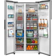 Toshiba Side by Side Refrigerator 596L Starry Silver - GR-RS775WI-PME