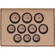 ULTRAHUMAN Ring AIR Sizing Kit | Choose from Sizes 5-14 | Sizing Guide for Your Smart Wearable Ring