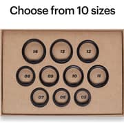 ULTRAHUMAN Ring AIR Sizing Kit | Choose from Sizes 5-14 | Sizing Guide for Your Smart Wearable Ring